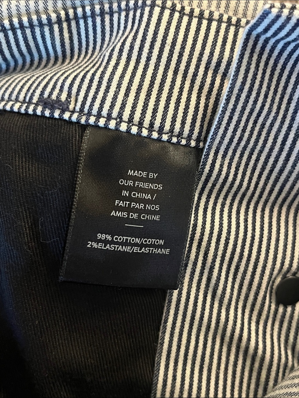 Dovetail Workwear - Freshly Overalls, Indigo Stripe Denim - Picture 11 of 11